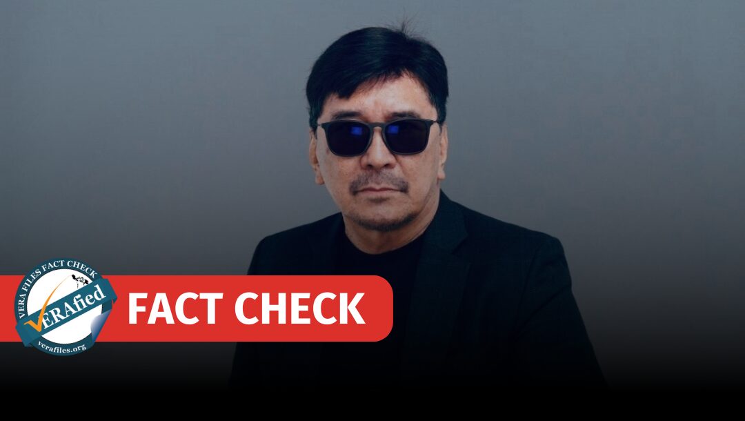 FACT CHECK: Ben Tulfo touts misleading claims on political dynasty