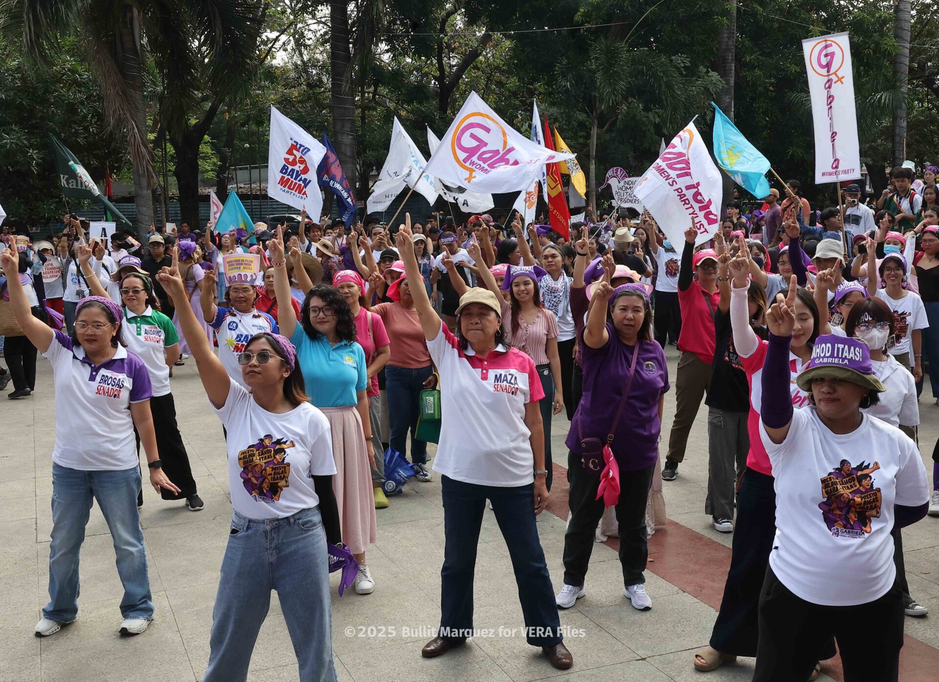 1/12 Celebrating Woman Power 2025. Photo by Bullit Marquez for VERA Files