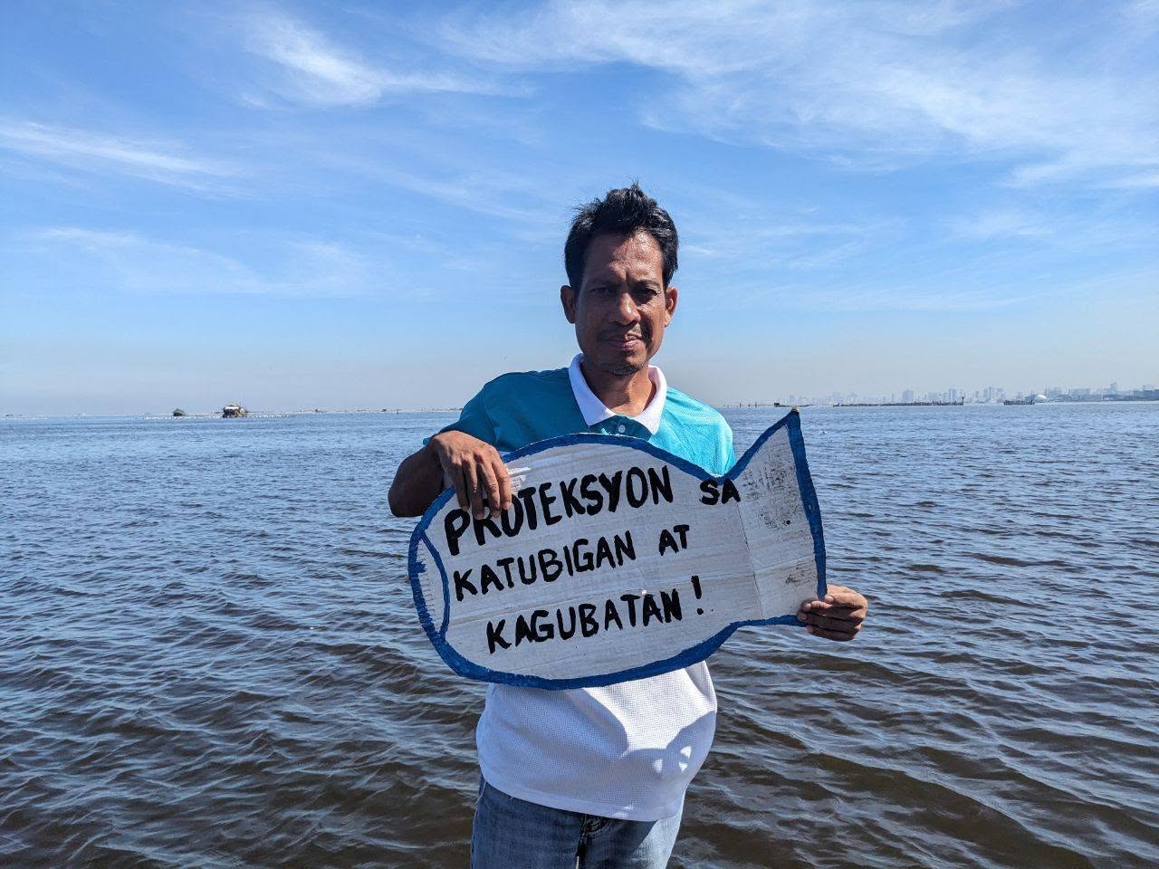 Ronnel Arambulo, currently a vice chairperson of PAMALAKAYA, is determined to bring the fight of fisherfolk to the Senate. Photo courtesy: Ronnel Arambulo Facebook page. Photo 2/6