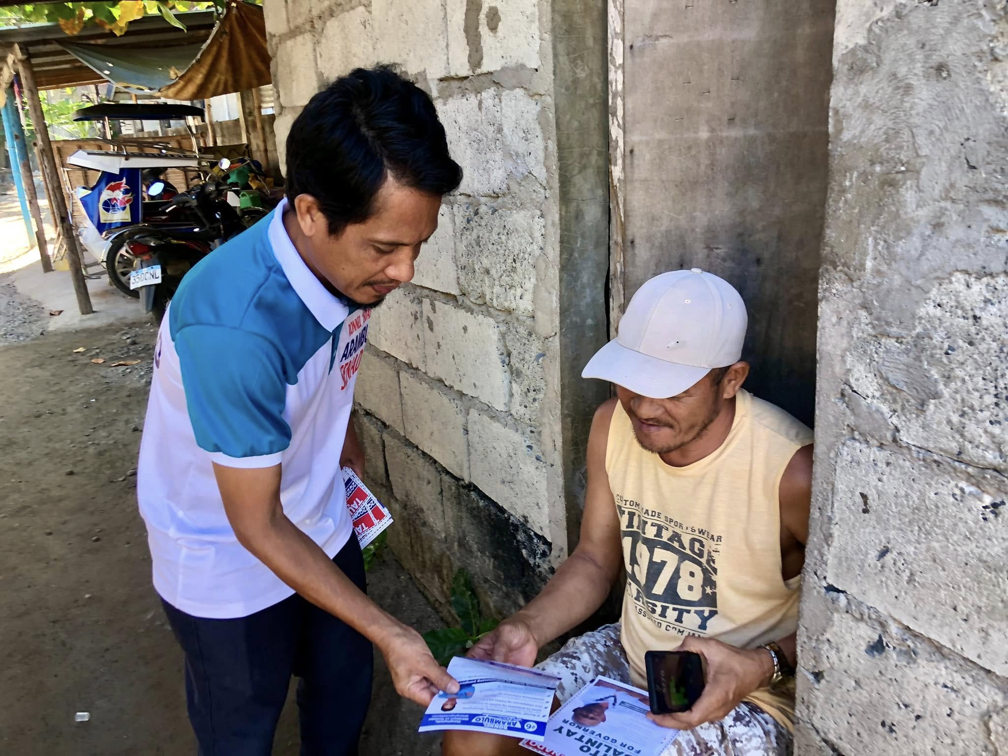 Ronnel Arambulo, currently a vice chairperson of PAMALAKAYA, is determined to bring the fight of fisherfolk to the Senate. Photo courtesy: Ronnel Arambulo Facebook page. Photo 4/6