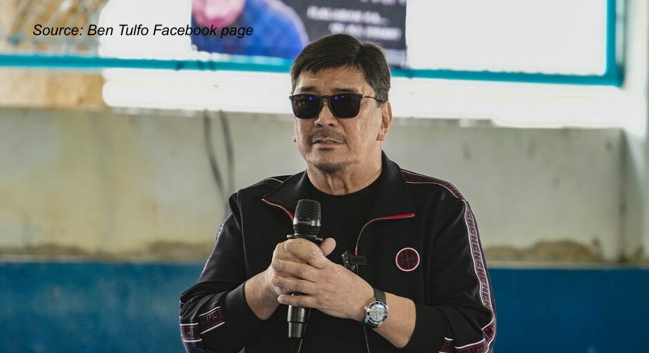 Source: Ben Tulfo Facebook page