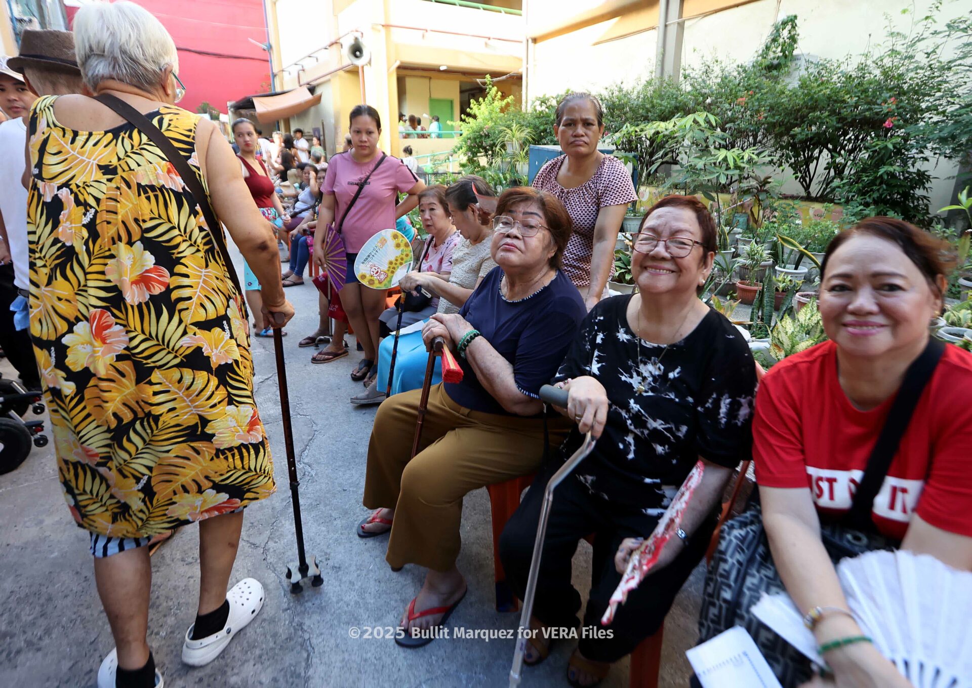 Heartwarming elections participation of  senior citizens and PWDs during the 2025 Midterm Election. Photo by Bullit Marquez