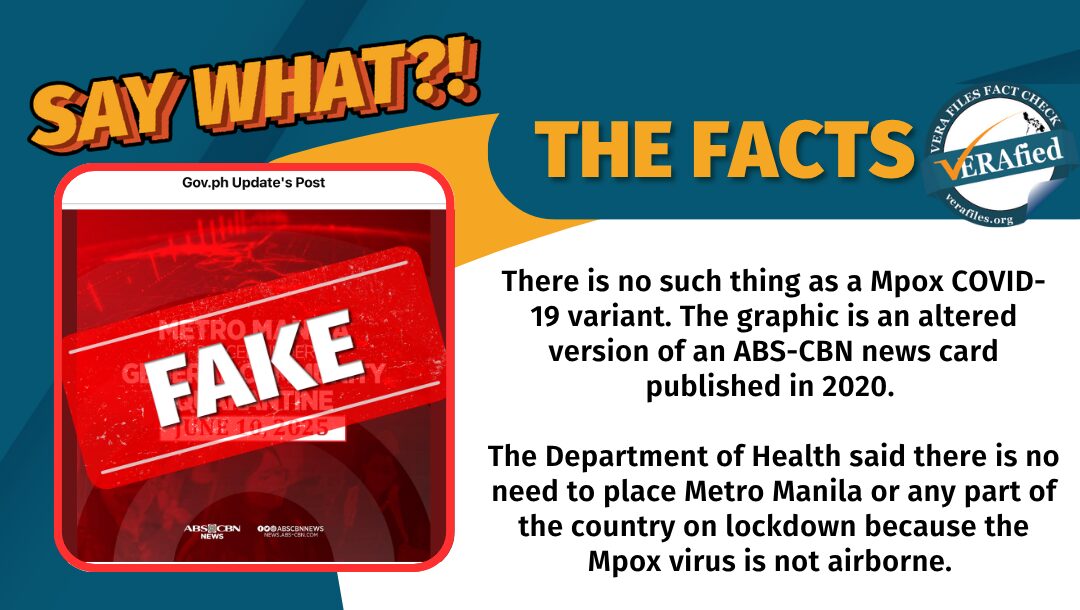 FACT CHECK: NO lockdown in NCR due to ‘Mpox COVID-19’ variant