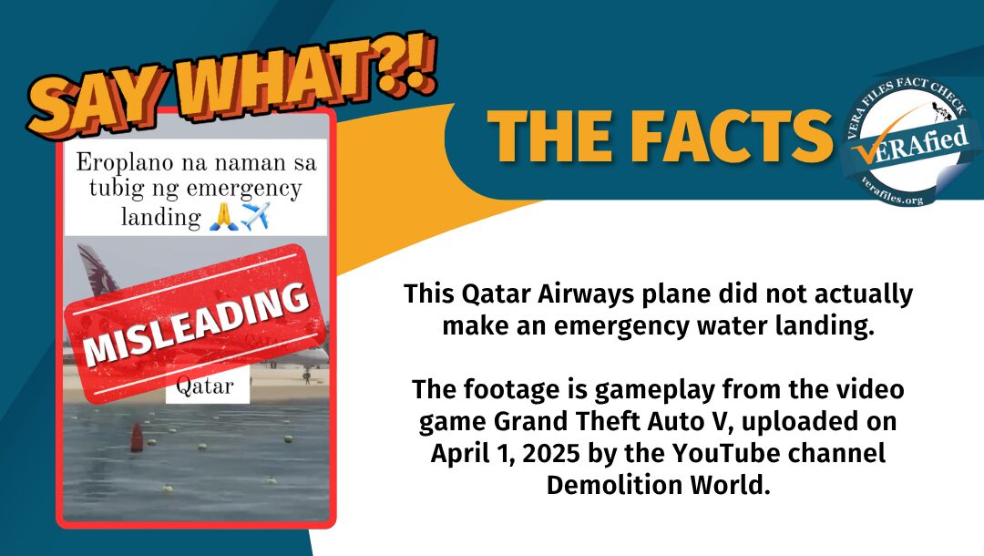 The footage is gameplay from the video game Grand Theft Auto V, uploaded on April 1, 2025 by the YouTube channel Demolition World.
