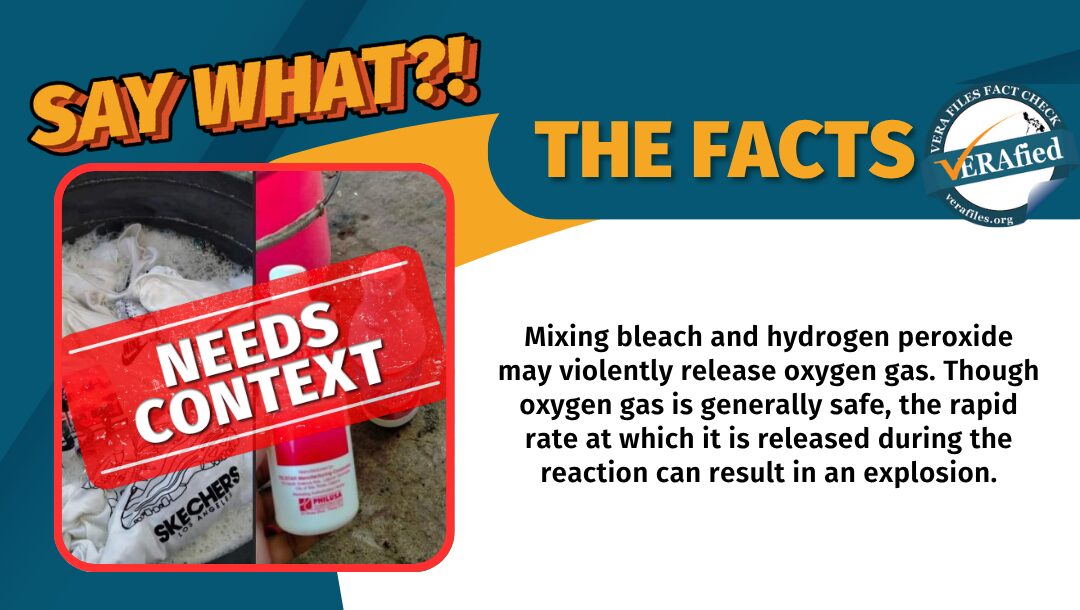 FACT CHECK: Mixing bleach and hydrogen peroxide is HARMFUL