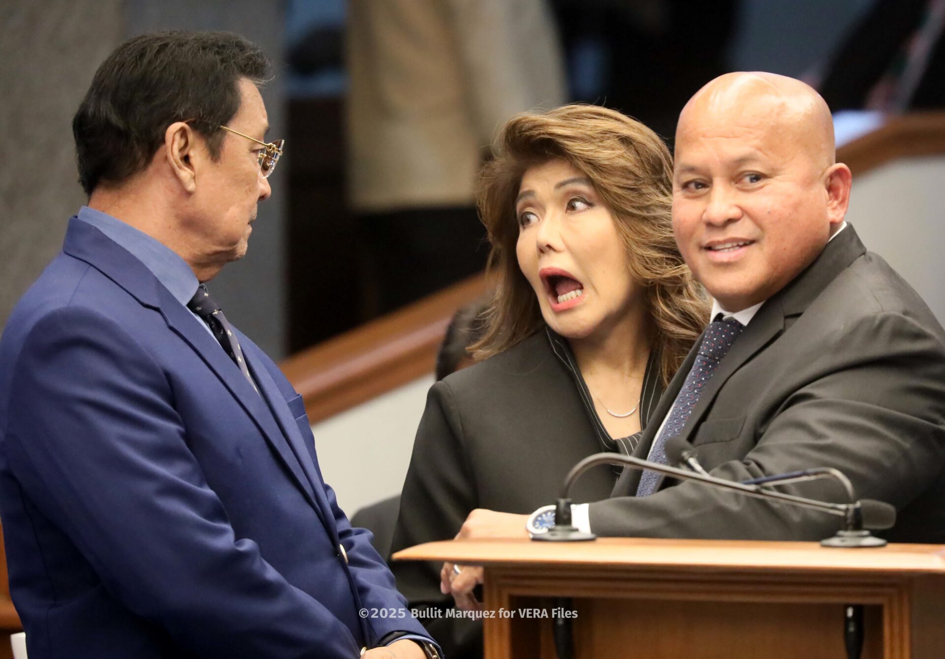Senate scenes before betrayal vote Photo by Bullit Marquez for VERA Files 3/11