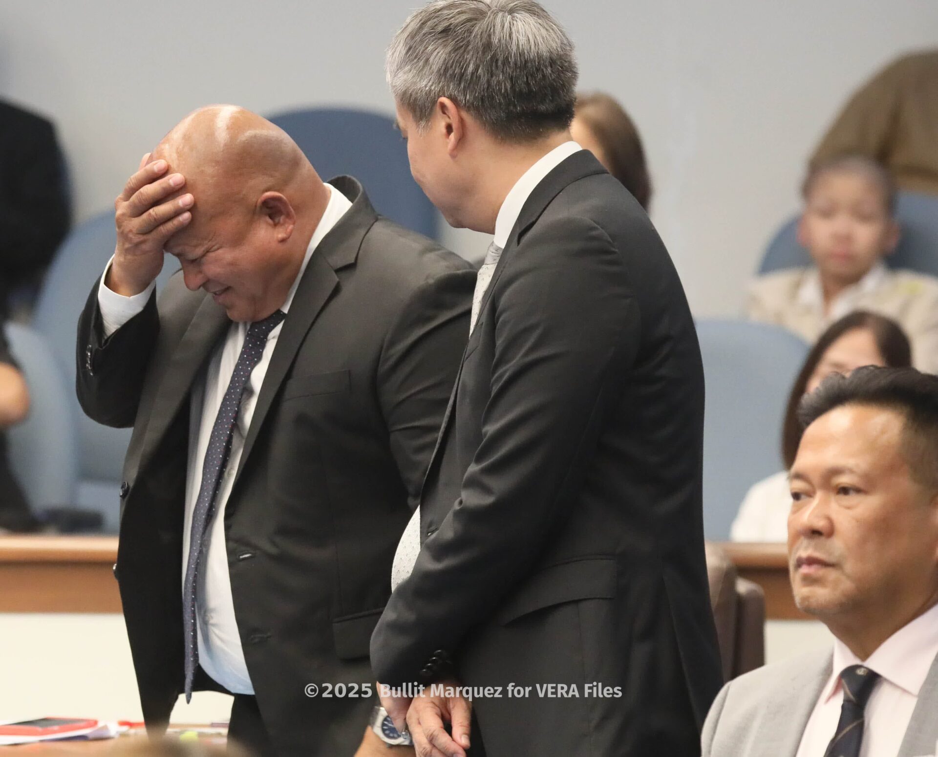 Senate scenes before betrayal vote Photo by Bullit Marquez for VERA Files 4/11
