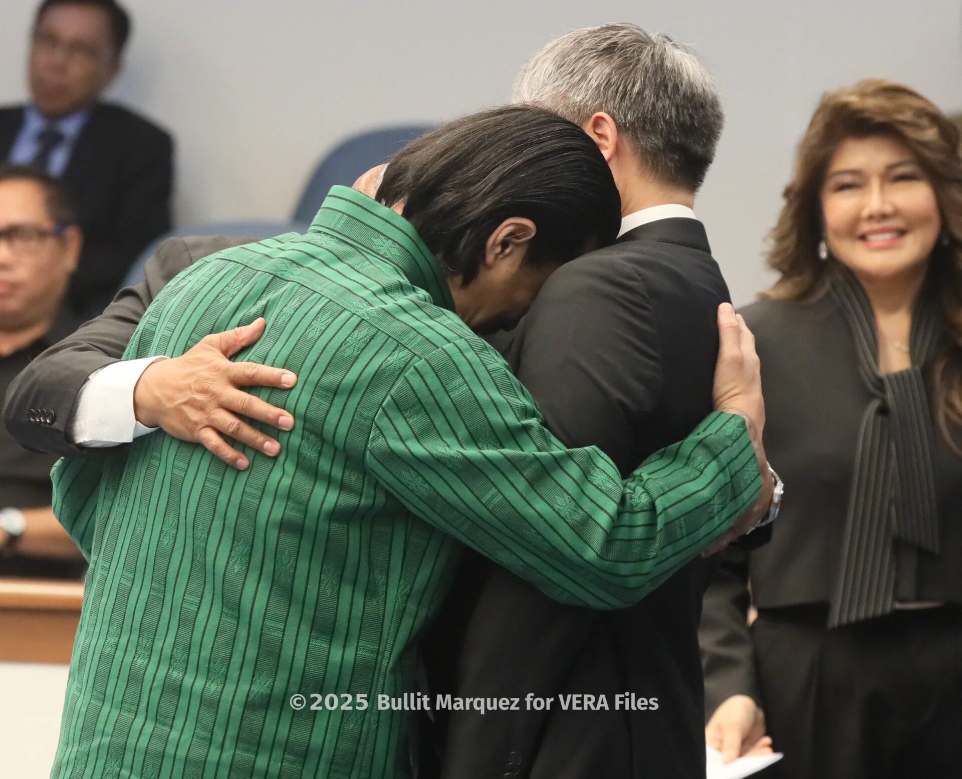Senate scenes before betrayal vote Photo by Bullit Marquez for VERA Files 6/11