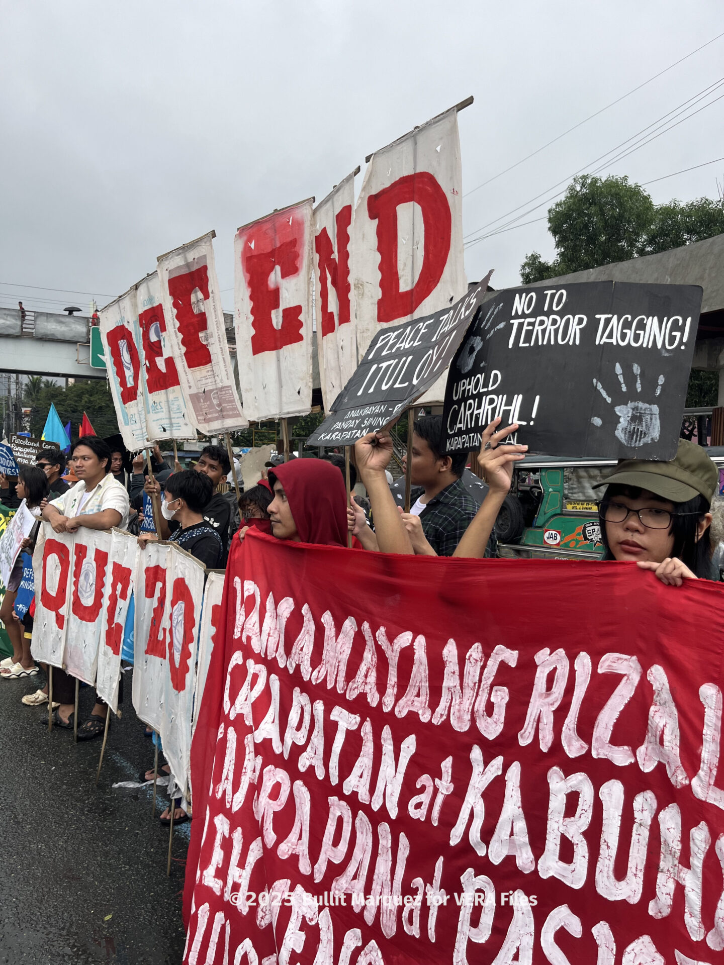6/13 SONA 2025 protest Photo by Bullit Marquez for VERA Files