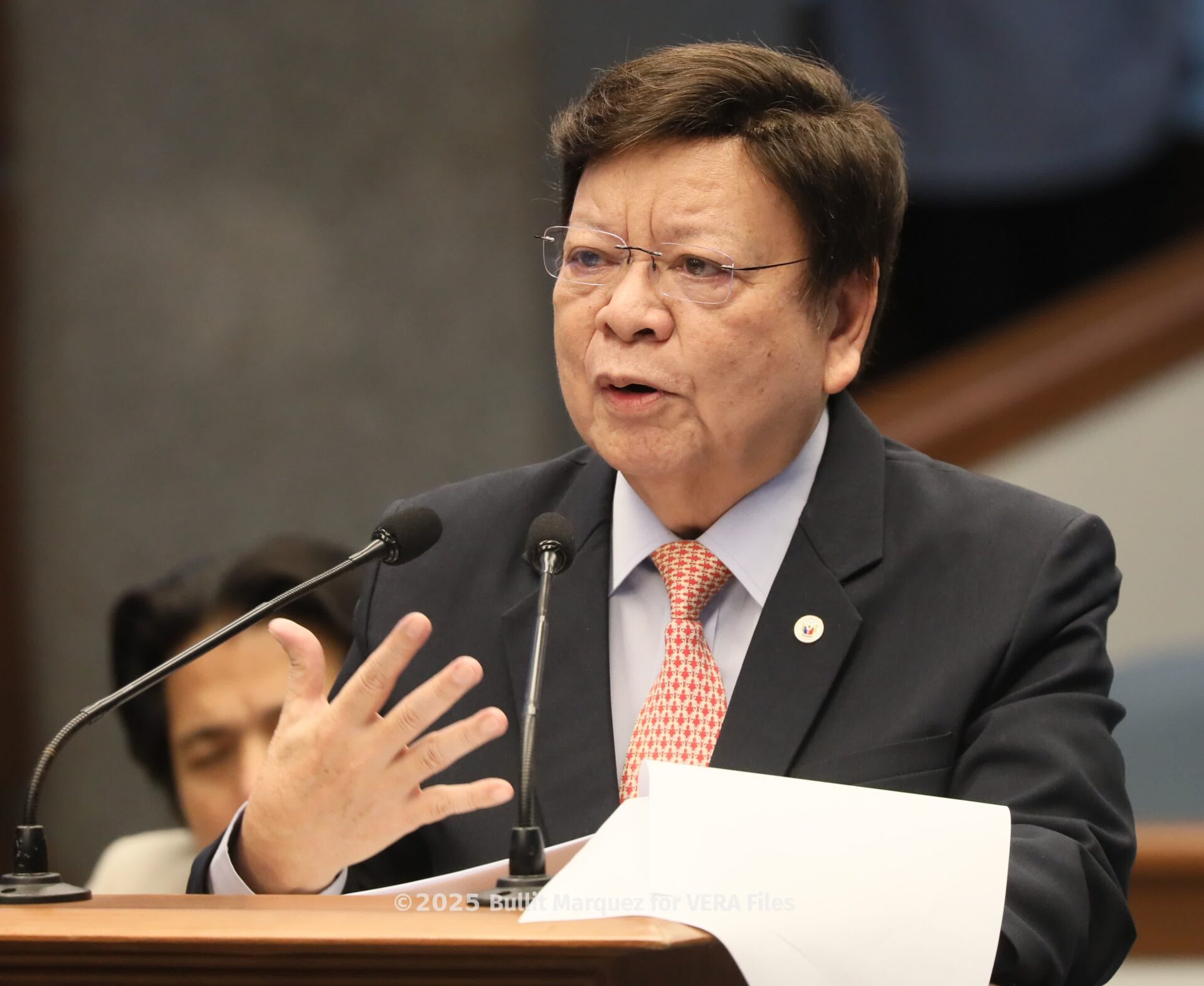 4/15 Senate vote on VP Sara's impeachment. Photo by Bullit Marquez for VERA Files