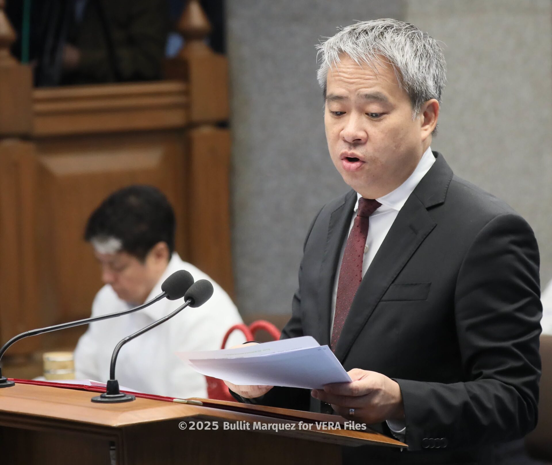 6/15 Senate vote on VP Sara's impeachment. Photo by Bullit Marquez for VERA Files