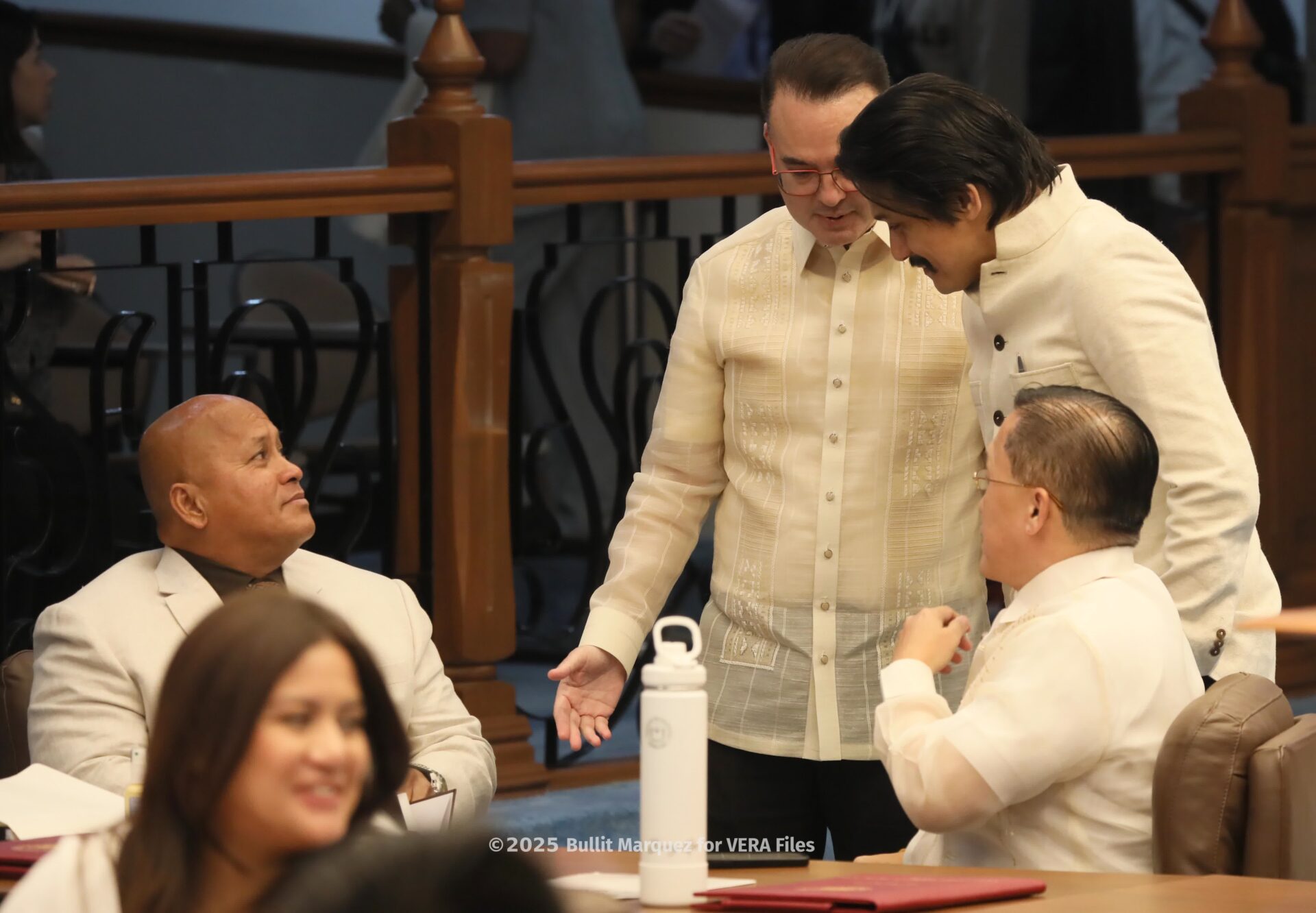9/15 Senate vote on VP Sara's impeachment. Photo by Bullit Marquez for VERA Files