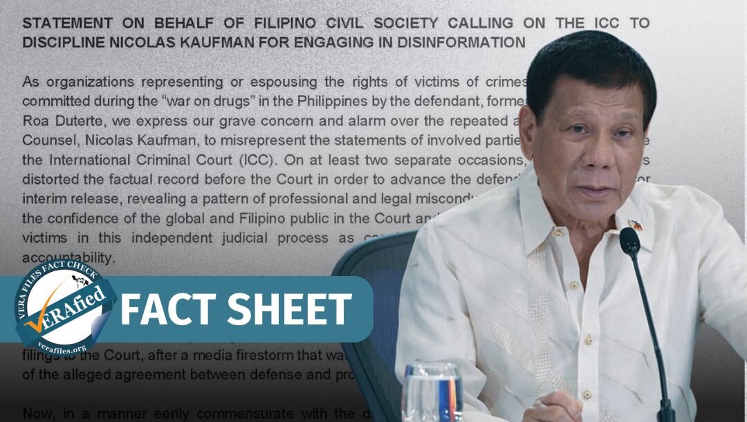 FACT SHEET: What’s next for ICC after postponement of hearing on charges vs Duterte