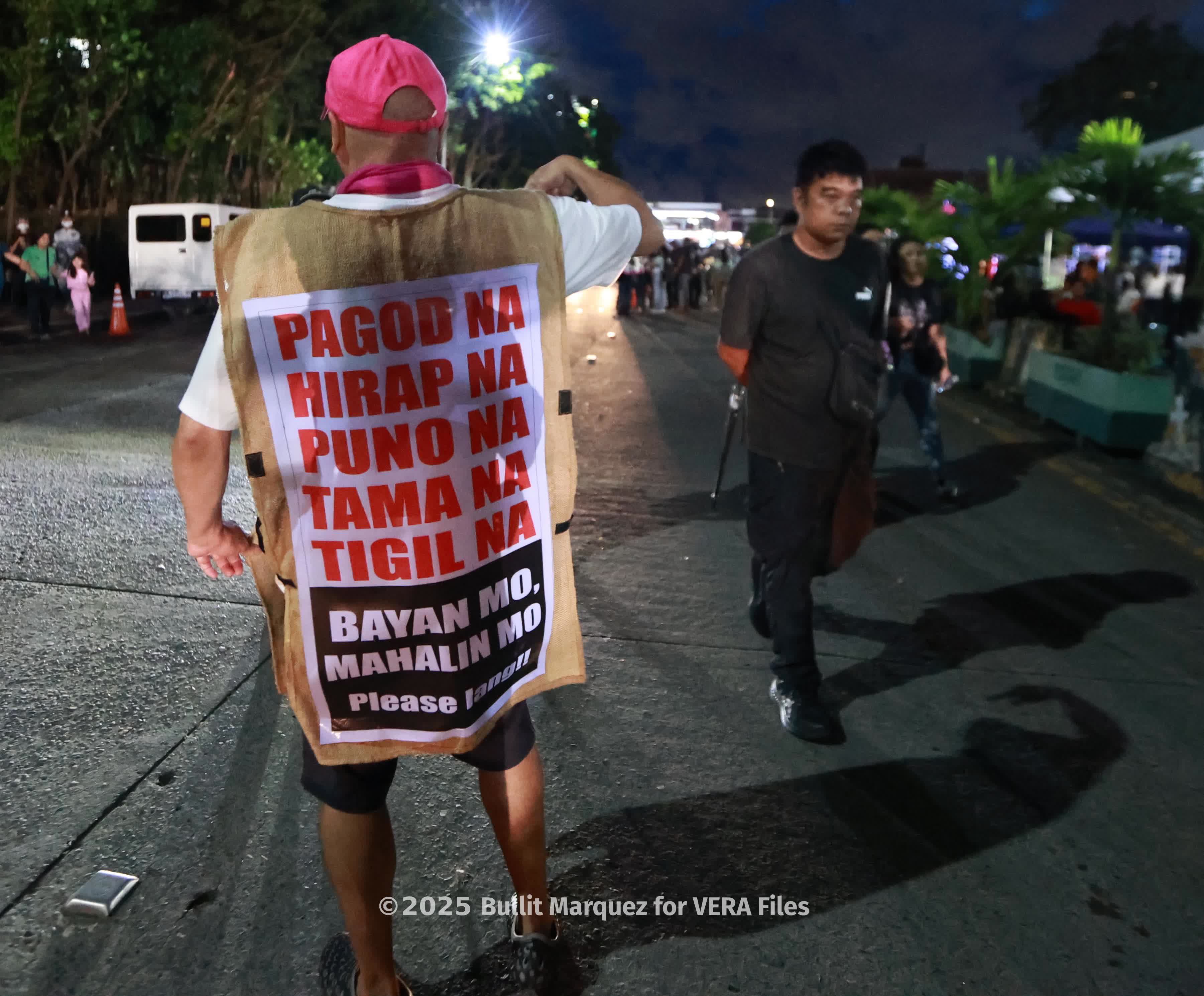 12/15 Trillion peso march’s message: Parusahan ang nangurakot. Photo by Bullit Marquez for VERA Files