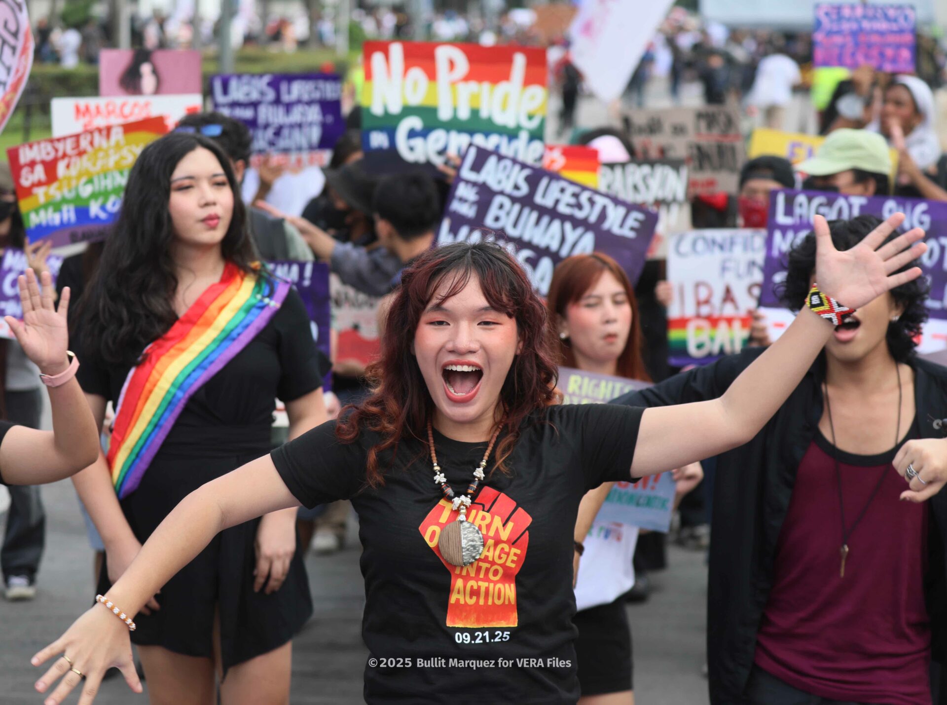3/15 Trillion peso march’s message: Parusahan ang nangurakot. Photo by Bullit Marquez for VERA Files