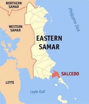 Salcedo, Samar map