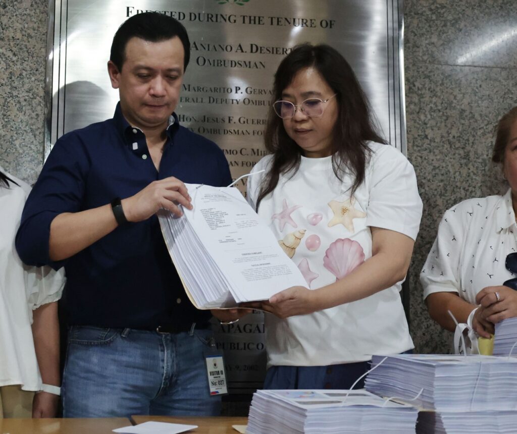 Trillanes and Silent Majority group complaint before Ombudsman vs Sara Duterte cites Madriaga affidavit