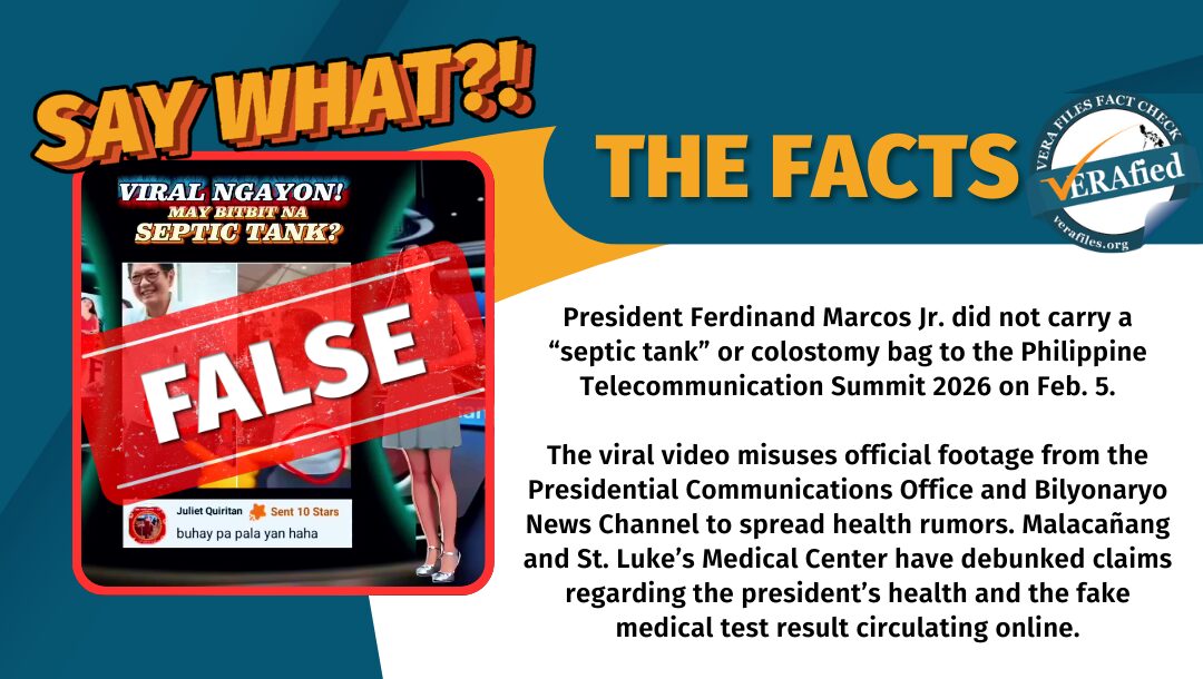 FACT CHECK: Marcos did NOT carry a ‘septic tank’ to an event