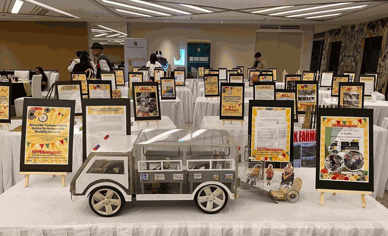 Miniature of A-TRAMS model displayed at the INYObasyon event on March 13. MA. RIZZA FRANCISCO 