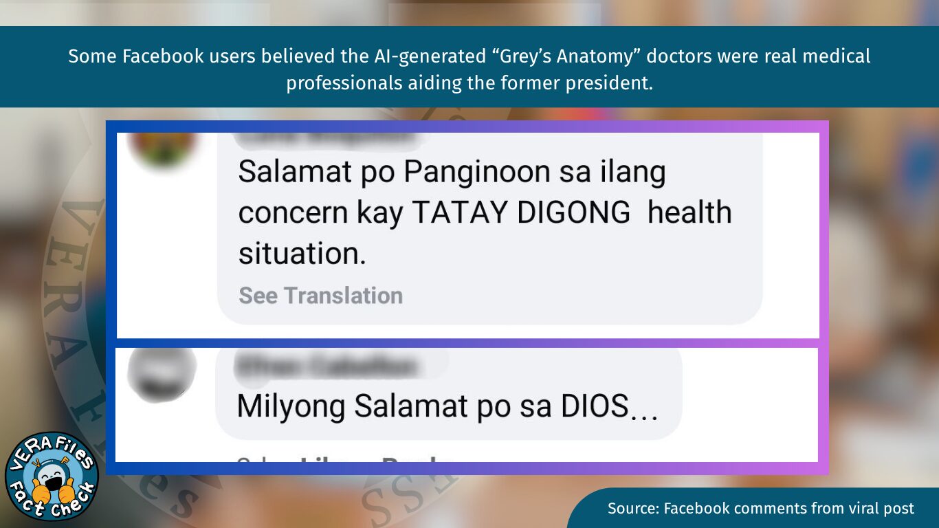 While some netizens recognized the image as fake, a significant number appeared to believe the claim was genuine.