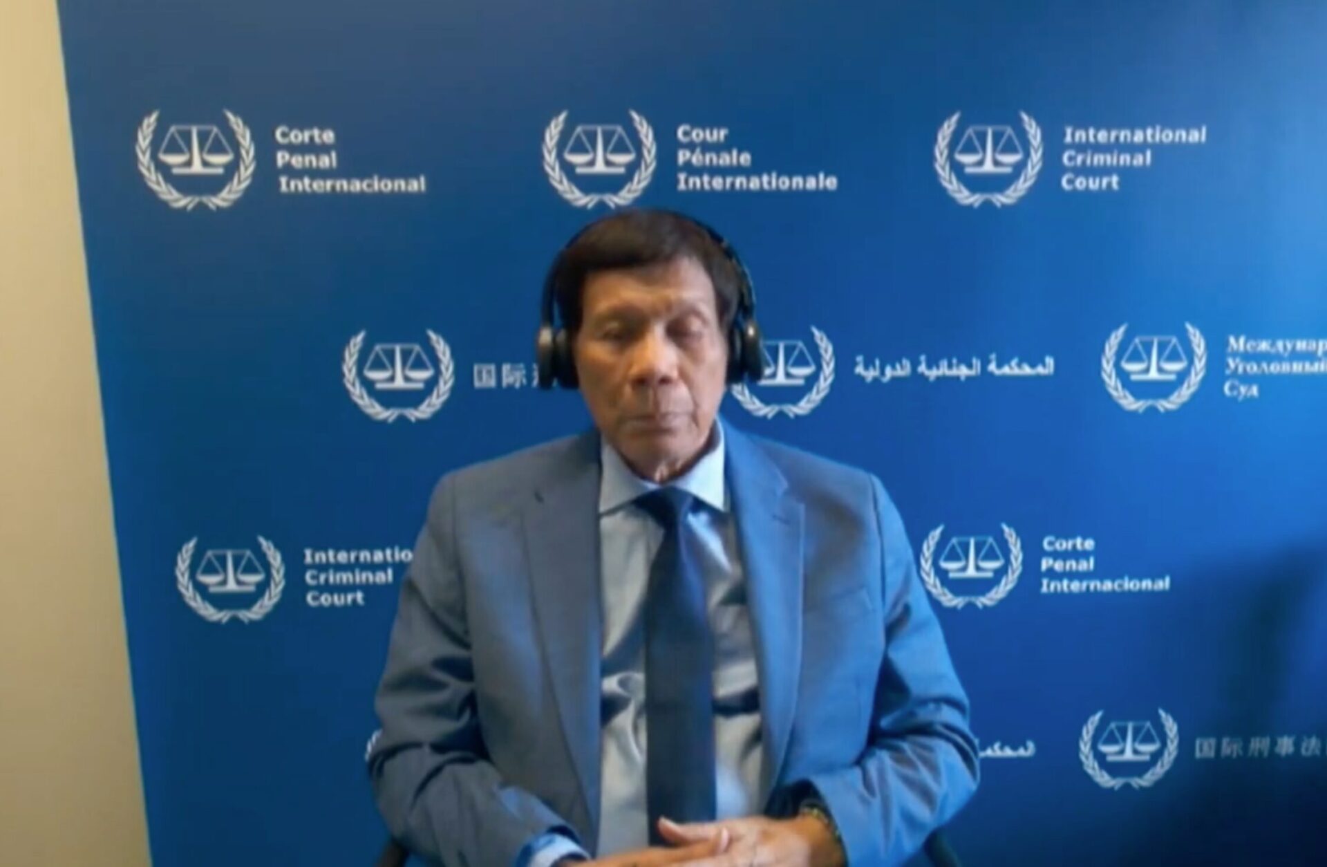 Duterte won’t attend first status conference at ICC