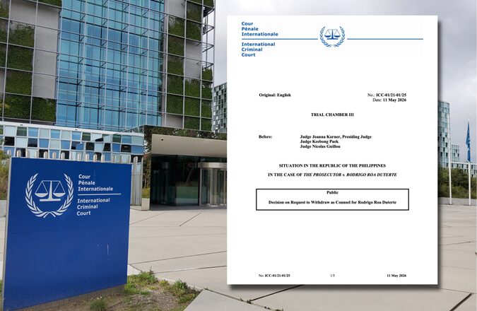 ICC orders disclosure of Duterte’s new counsel, grants Kaufman’s withdrawal