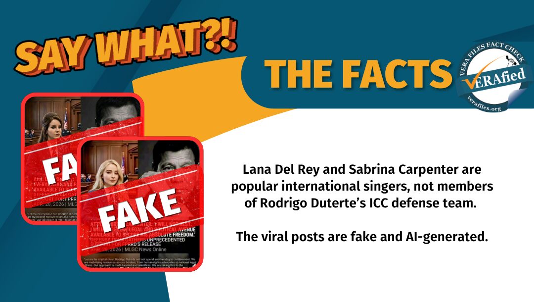 FACT CHECK: International celebrities as Duterte’s defense lawyers FAKE