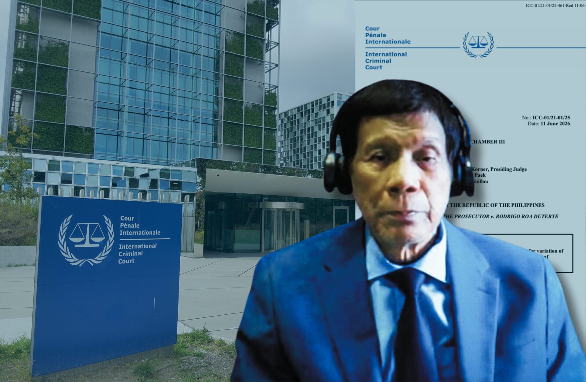ICC allows unnamed person to visit Duterte