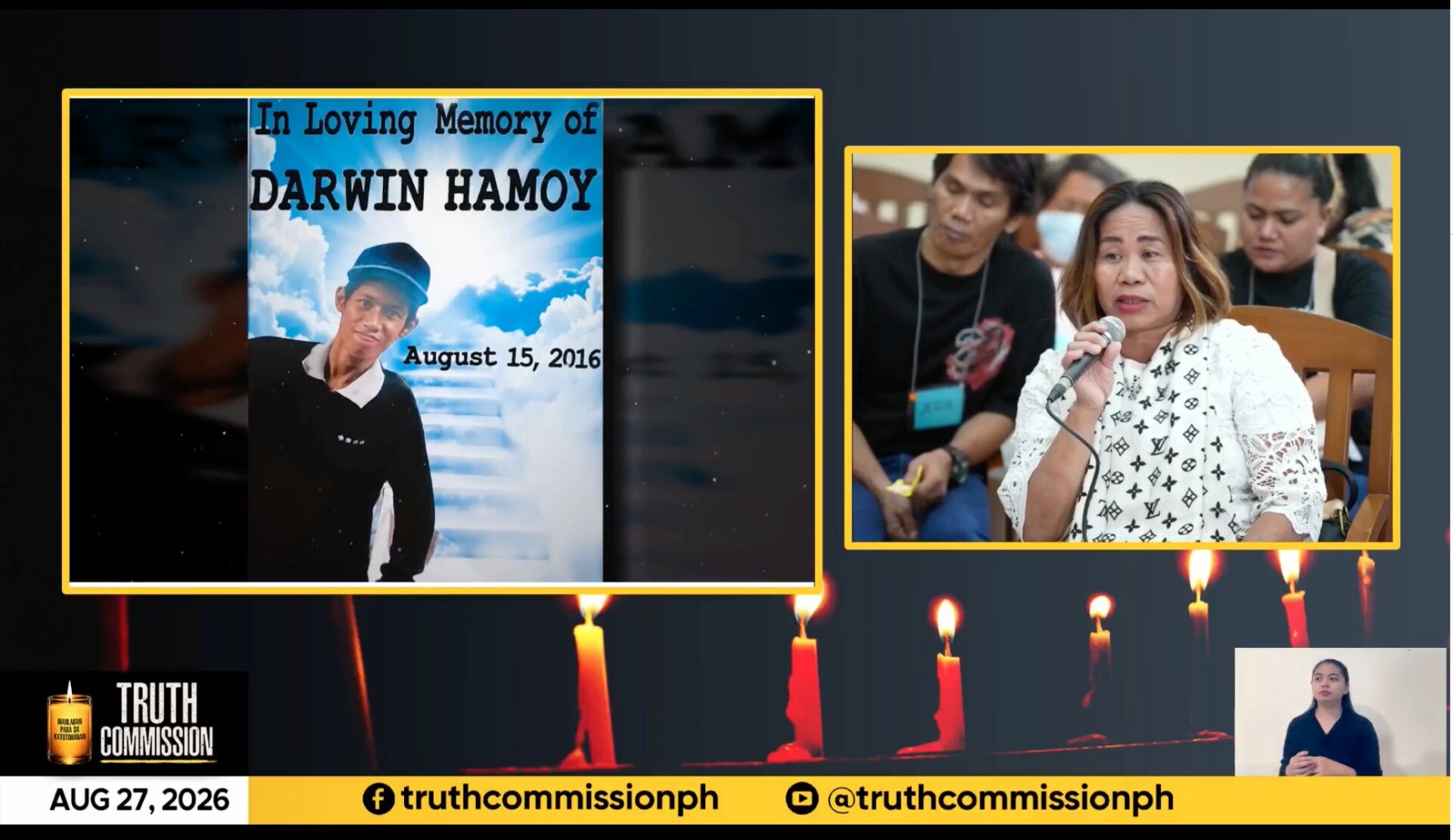 Mariza Hamoy on her son’s murder: The pain remains raw and deep as it was ten years ago