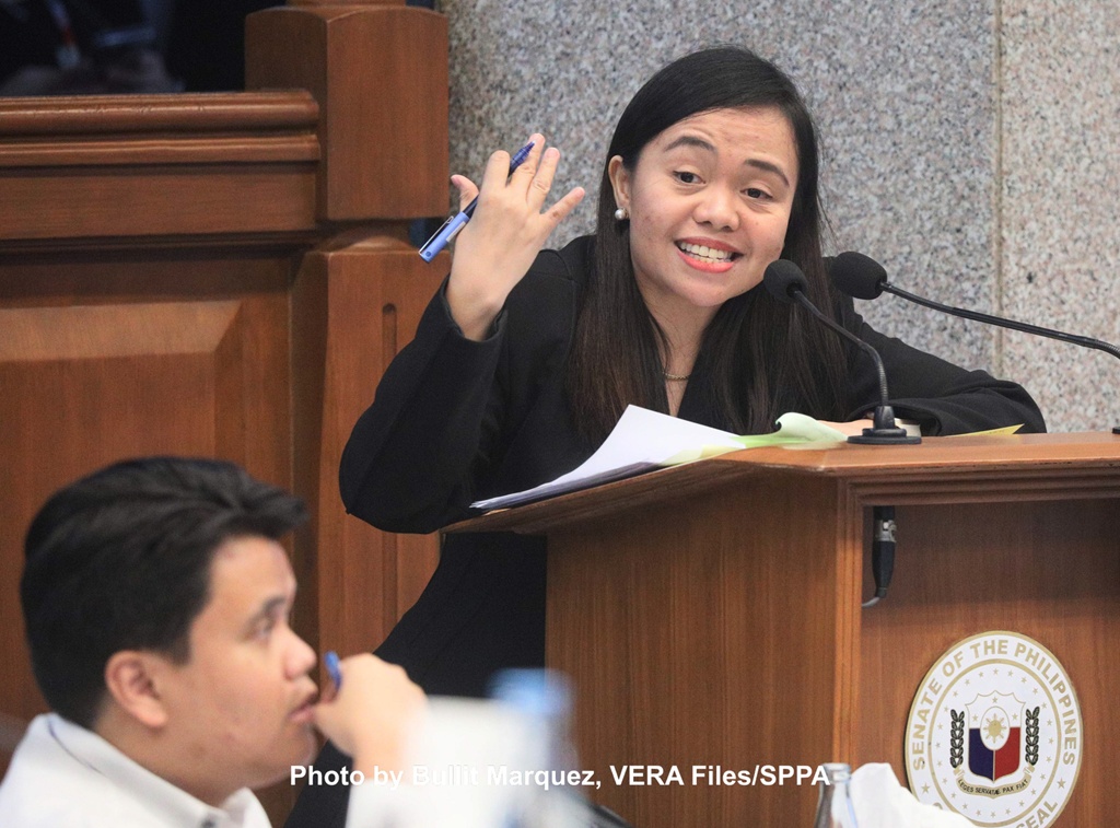 Kristine Ferrer, Duterte and Mighty cigarettes connection