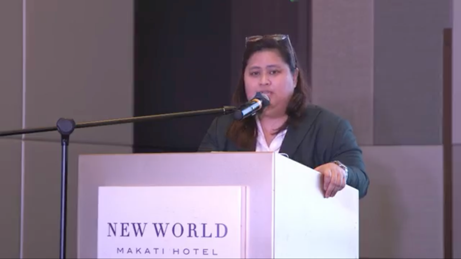Brizza Rosales, executive director of ANFREL, during the launch of the report on the 2026 BARMM parliamentary elections titled “The Promise of Bangsamoro.” (Screengrab from ANFREL’s Facebook page)