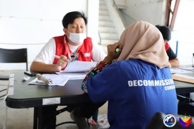 The third phase of the decommissioning process for MILF members in Sultan Kudarat and Maguindanao del Norte in 2023. (Photo from the Office of the Presidential Adviser on Peace, Reconciliation and Unity)