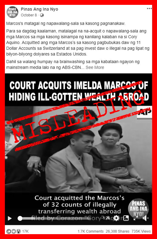 Nov 23 FBF - Imelda acquitted MISLEADING.png