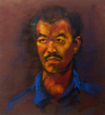 Pablo Tariman's portrait by Allan Cosio