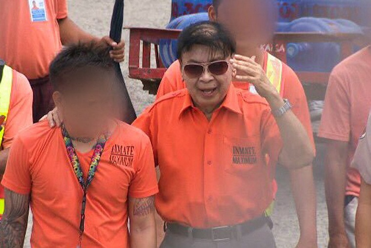 Antonio Sanchez in New Bilibid Prison in Muntinlupa Aug. 22, 209. Pholo by Michael Delizo of ABS-CBN..jpg