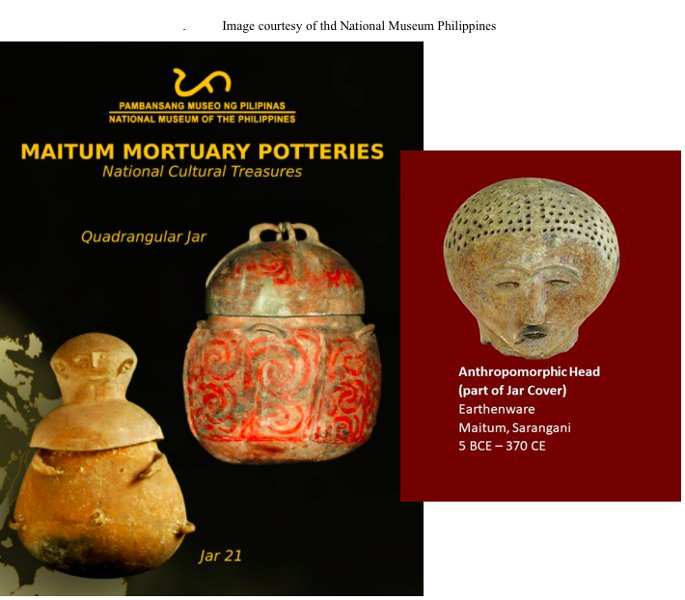 Maitum Mortuary Potteries. Image courtesy of the National Museum Philippines.