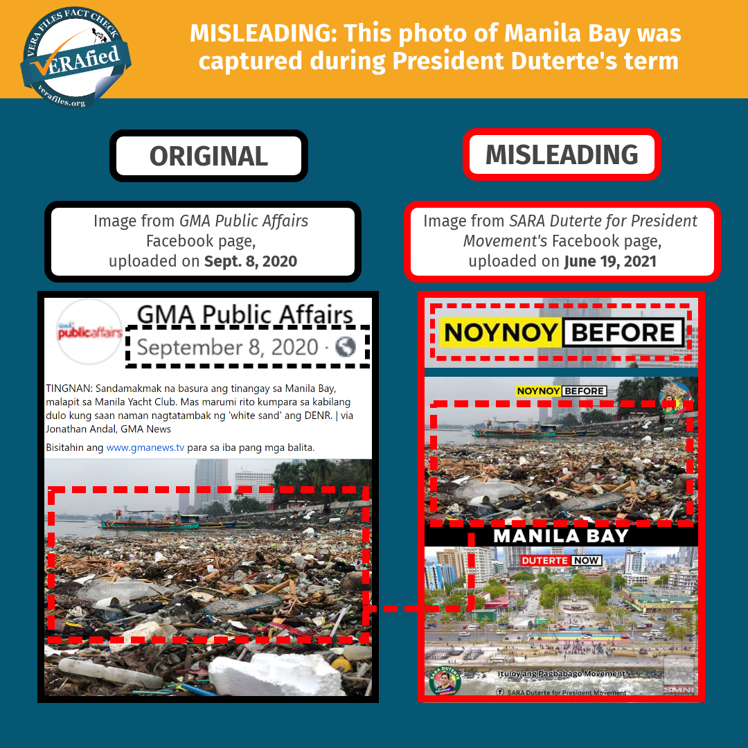 Vera Files Fact Check Photo Of Manila Bay Wrongly Claimed As Taken During Pnoys Time