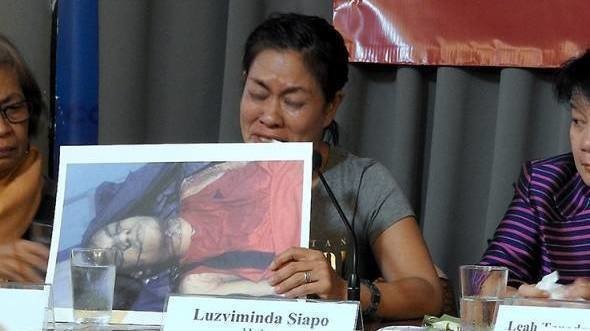 OFW Luzviminda Siapno,mother of Tokhang victim,  petitions Netflix not o show Amo. Photo from change.org.jpg