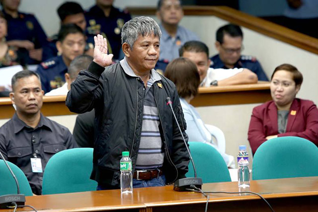 Edgar Matobato in the Senate. Photo by Senate PRIB Albert Calvelo.jpg