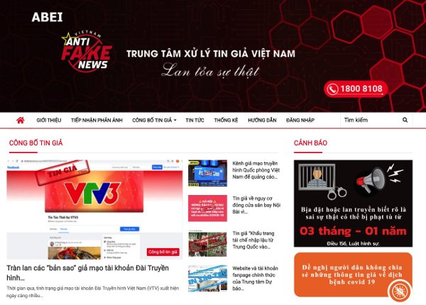 Government-run Vietnam Anti-Fake News Center