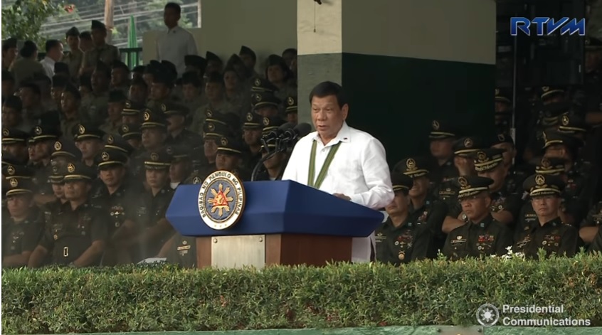 Duterte addressing military. Screengrab from RTVM video..jpg