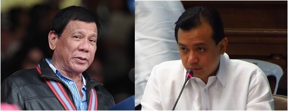 Pres. Duterte and Sen. Antonio Trillanes IV.jpg