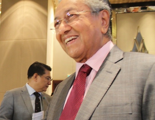 Mahathir during the 2017 ASEAN Leaders Forum in Manila. Photo by Ian Tapao..jpg