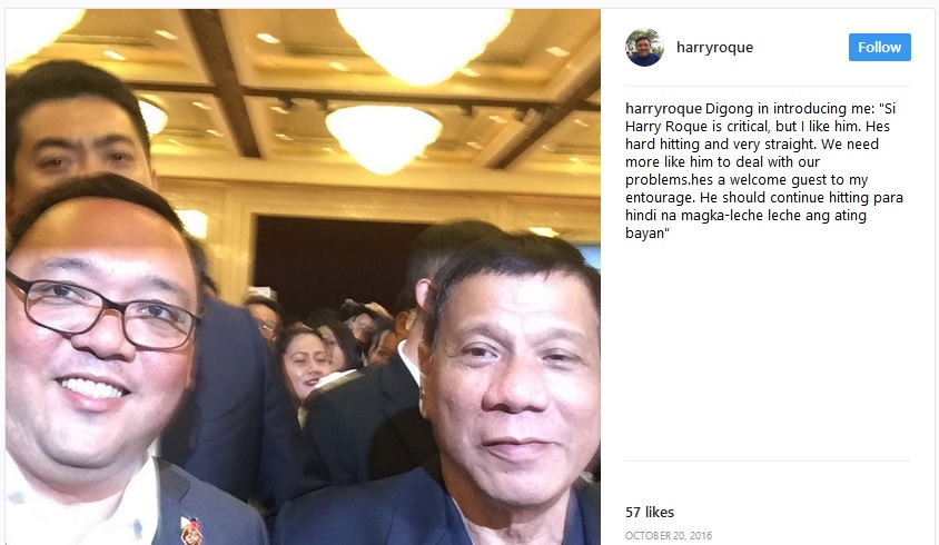 Harry Roque to be Duterte's new spokesman