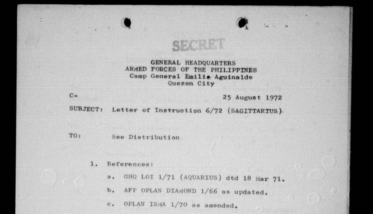 How Marcos Kept His Martial Law Plans A Secret VERA Files