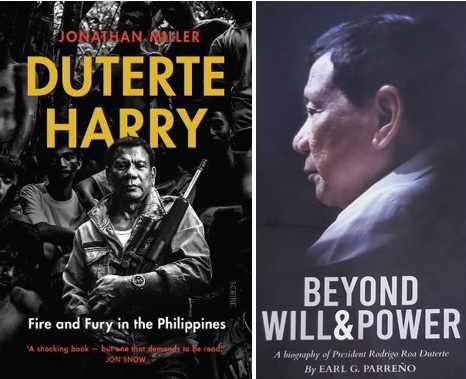 Book cover of Rodrigo Duterte biography
