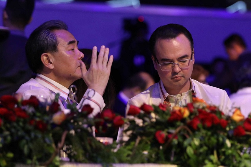 Chinese Foreign Minister Wang Yi and Foreign Secrecretary Alan Peter Cayetano.jpg