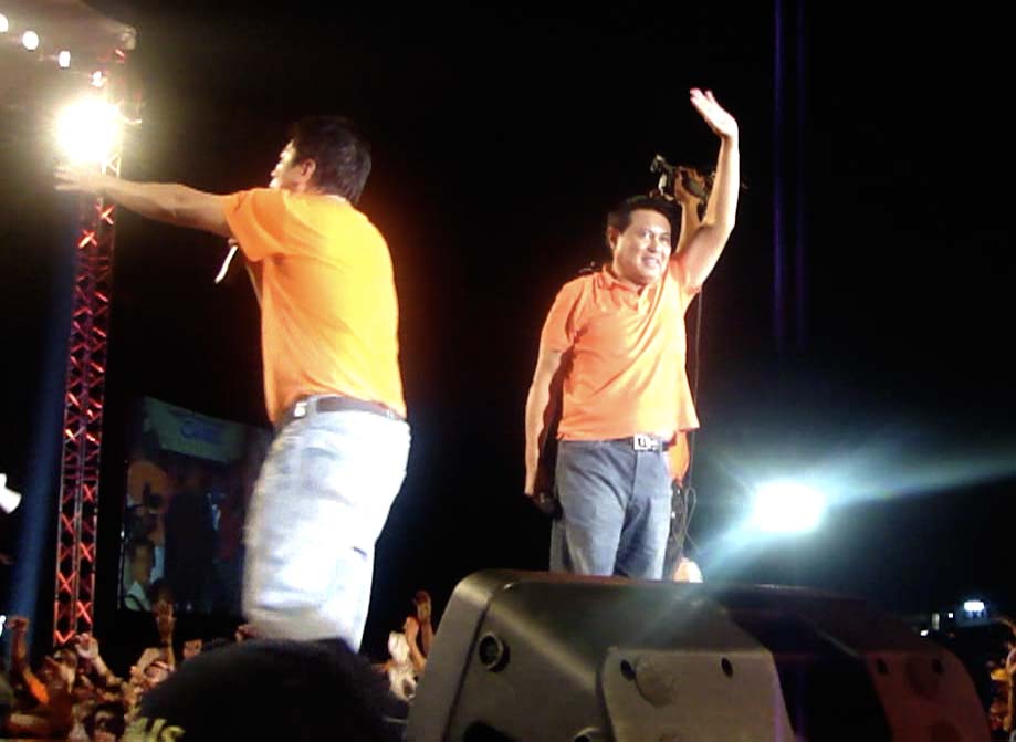 Villar and Revillame in Dasmarinas, Cavite