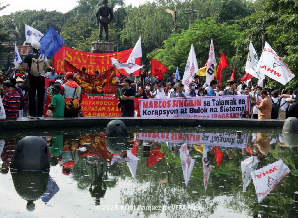 Farmers took to the streets to air their gripes